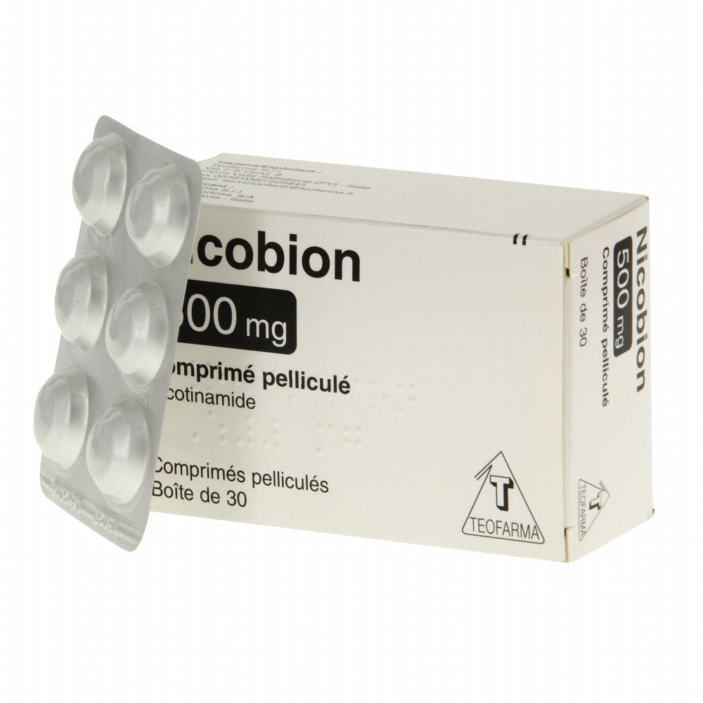 NICOBION 500mg - 30 comprimés - Pharmacie des Bosquets